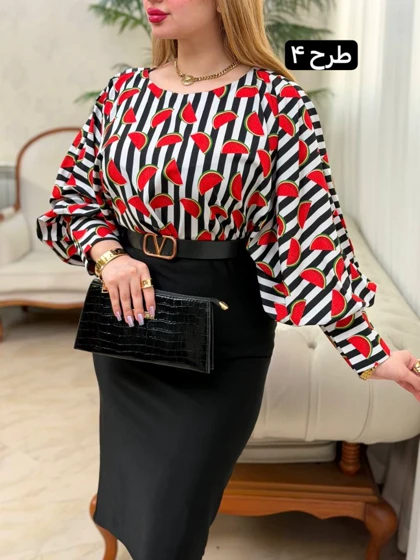 شومیز فلور کیمونو