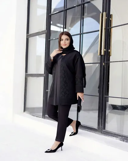 مانتو مجلسی کوتاه کد 877