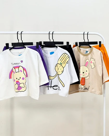 ست کراپ و شورتک دورس عروسکی