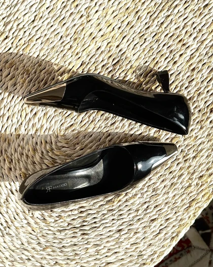 کفش پاشنه مخروطی