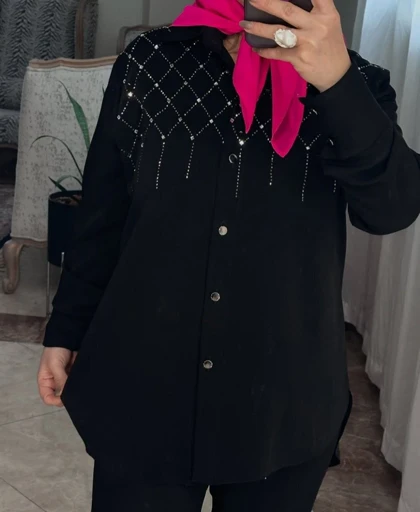 شومیز نگین‌دار کد 86561