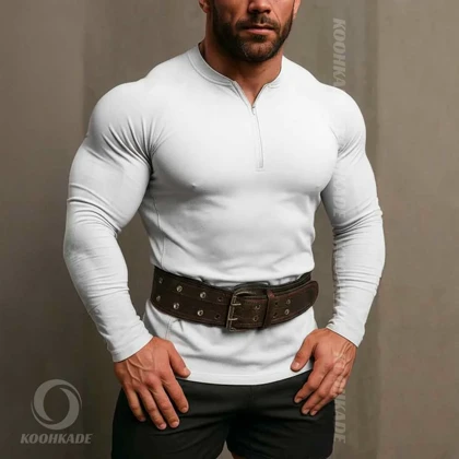 کمربند بدنسازی چرم FL-43