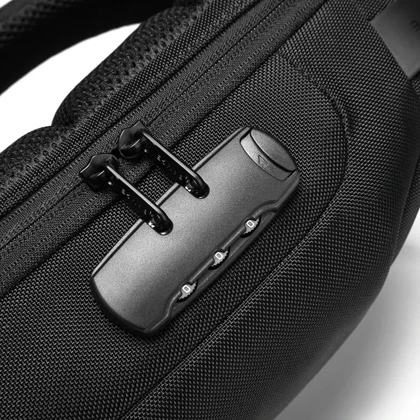 کیف بادی بگ اورجینال بنج مدل BANGE - BG22085 + قفل ضد سرقت