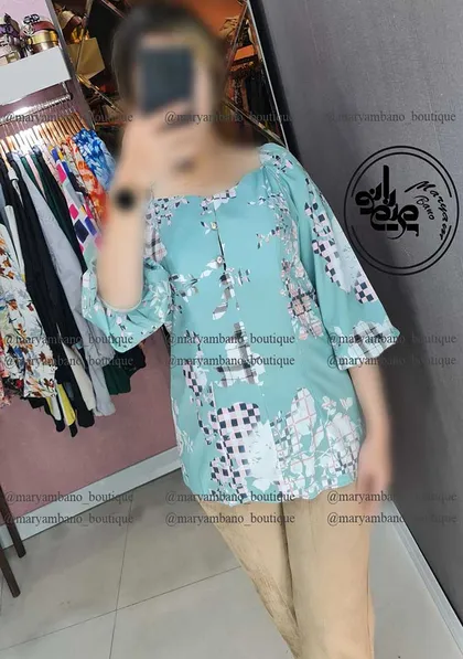 شومیز طرح پیکسلی