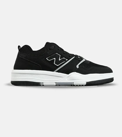 کفش کتانی مردانه و زنانه مشکی سفید NEW BALANCE 550