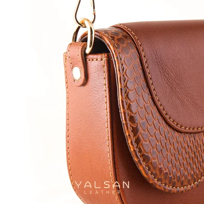 ست کیف و کفش زنانه چرم یلسان مدل هیوار کد 915-KELARA-MRV