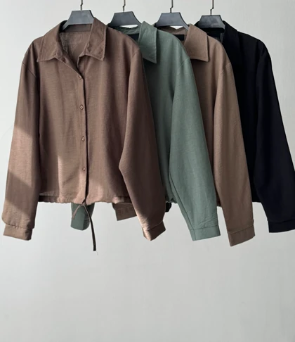 شومیز لینن پایین گتر کد 500486