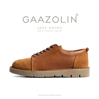 کفش روزمره جز گازولین گلد ترکیبی - GAAZOLIN JAZZ Shoes Gold Fusion