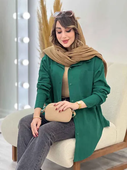 مانتو پشت دکمه ستایش