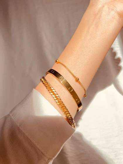 ست دستبند عمری وایتکسی