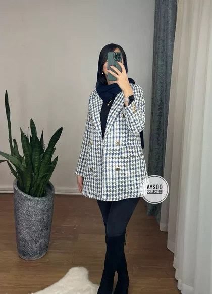 کت مزونی آستردار شانل
