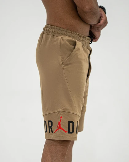 شلوارک بگ ورزشی JORDAN کرم