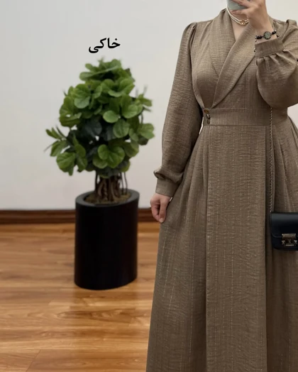 مانتو ژاکارد بلند دخترانه یاسمن