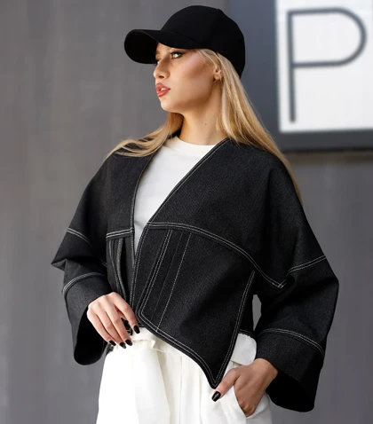 کت کراپ جین Pinki 1329