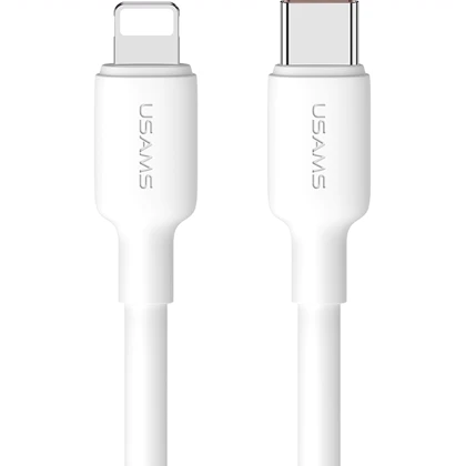 کابل تایپ سی به لایتنینگ یوسامز US-SJ611 توان 20 وات 2 متر
