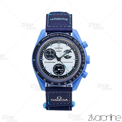 ساعت امگا سواچ Omega-Swatch ماموریت به ماه سرمه ای 106723