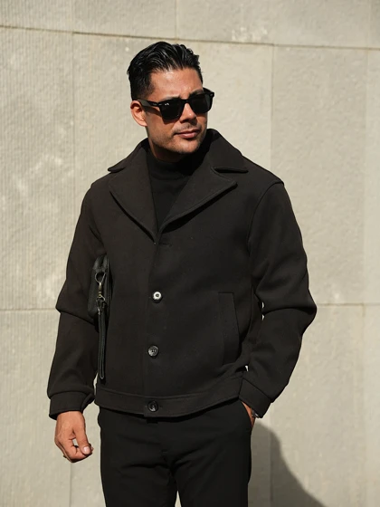 کاپشن فوتر مردانه