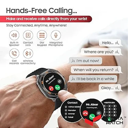 ساعت مچی هوشمند سوئیس میلیتاری SWISS MILITARY مدل SM-WCH-DOM7-GUNF-BLKS