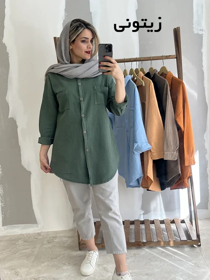 مانتو شومیزی گلوریا 0042