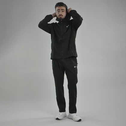 ست سویشرت و شلوار گرمکن اسپرت نایک مدل 17008 مشکی