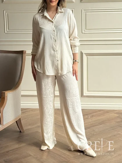 شومیز شلوار طرح زبرا