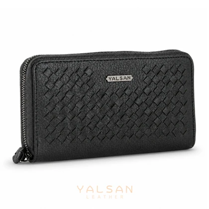 کیف پول زنانه چرم یلسان مدل غزال کد 051-BF