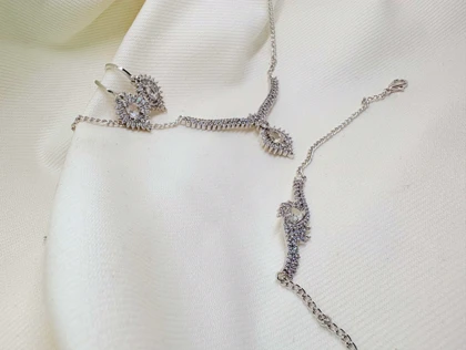 سرویس کامل برند شین مدل «اشک الماس» | نسخه سیلور (رادیوم) با گارانتی 1 ساله