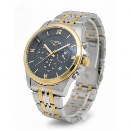 ساعت استیل طرح سیتیزن زنانه نقره ای طلایی