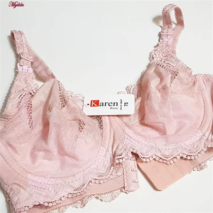 سوتین شیردهی فنردار کارنا رز رنگ صورتی