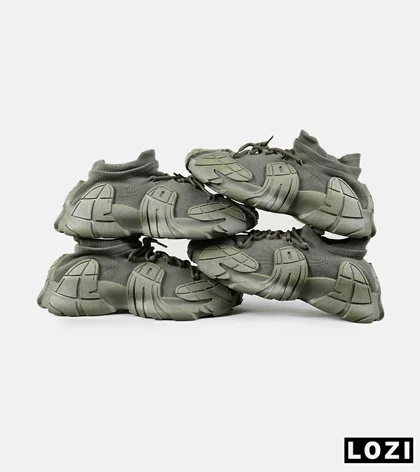 کفش کتانی مردانه سبز BALENCIAGA مدل 7493