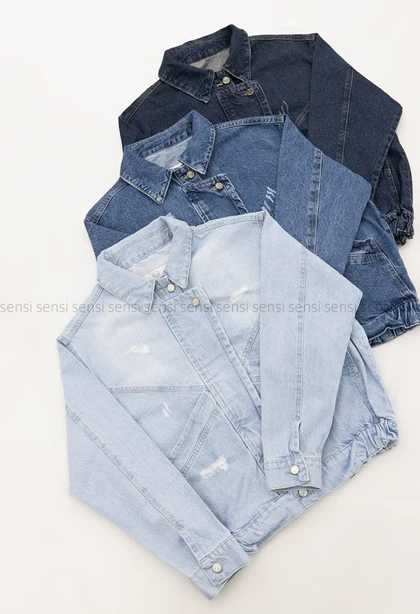 کت جین بغل کش کد1005102