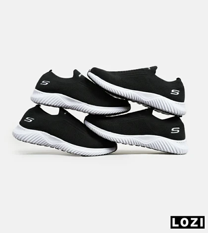 کفش کتانی طبی ورزشی مشکی SKECHERS GHOST