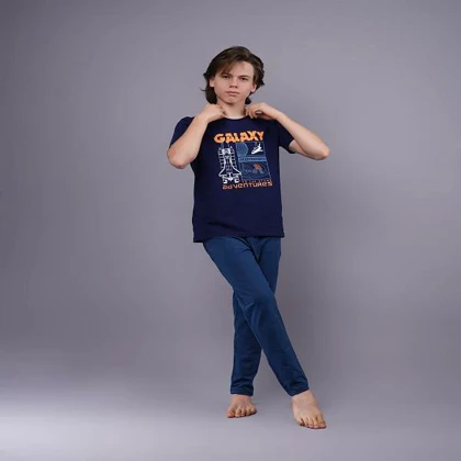 تیشرت شلوار جانا طرح galaxy