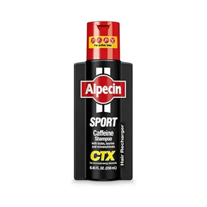 شامپو کافئین اسپرت CTX آلپسین تقویت‌کننده و انرژی‌بخش موهای ضعیف و نازک Alpecin