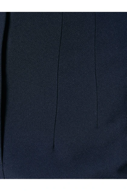 شلوار سیگاری با دور کمر باریک، جیب با جزئیات 4SAK40222UW