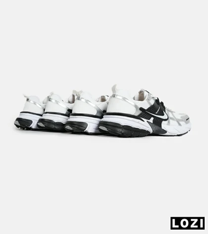 کفش کتانی مردانه و زنانه سفید طوسی مشکی Nike cushlon