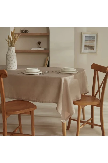 رومیزی Karaca Home مدل Elizabeth پلی‌استر - بژ