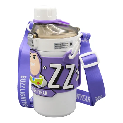 بطری و تراول ماگ دیزنی بچگانه مدل Buzz Lightyear ظرفیت 0.5 لیتر