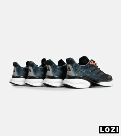 کفش کتانی مردانه و زنانه سرمه ای مشکی Adidas PureBoost v02