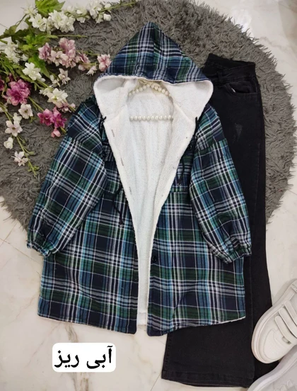 شکت کلاه دار ضخیم گلاویژ-چهارخانه درشت