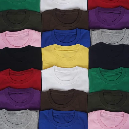 تیشرت های موجود ساده برای چاپ طرح