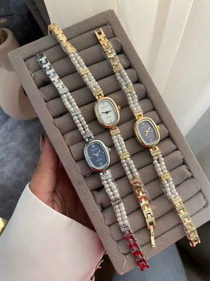 ساعت مرواریدی زنانه 923