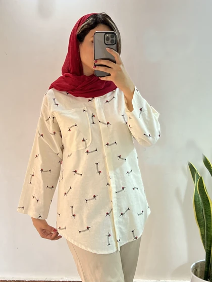 مانتو لینن زیبا