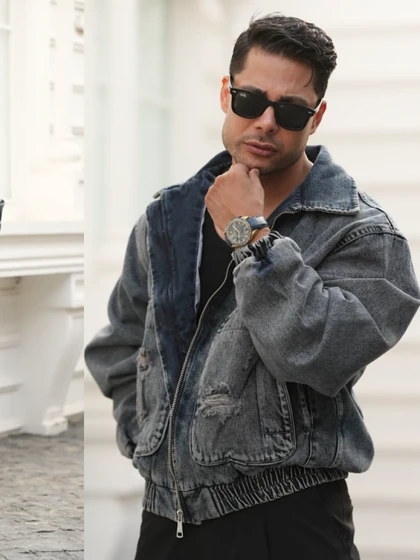 کاپشن جین باکسی