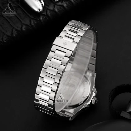 ساعت پتک فیلیپ صفحه سفید Patek Philippe Nautilus SW