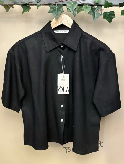 شومیز زارا مشکی