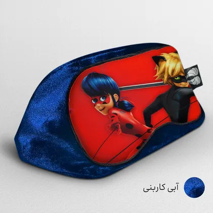 چشم بند بچگانه کاوا ماسک مدل دختر کفشدوزکی کد5