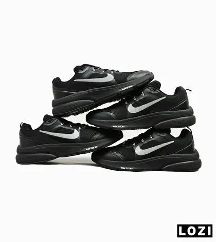 کفش کتانی بزرگ پا مشکی NIKE zoom