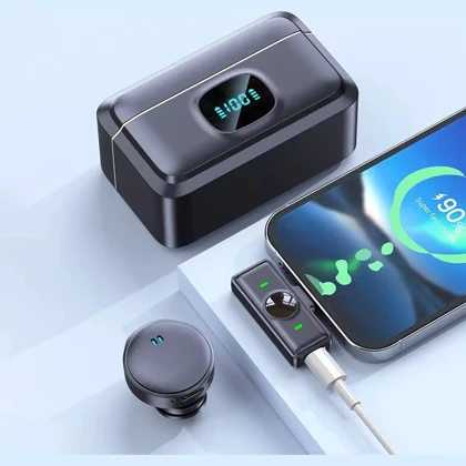 میکروفون یقه ای بی سیم مدل Wireless Microphone با درگاه تایپ سی