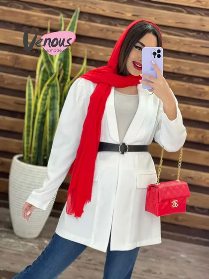مانتو مازراتی سرشونه چین